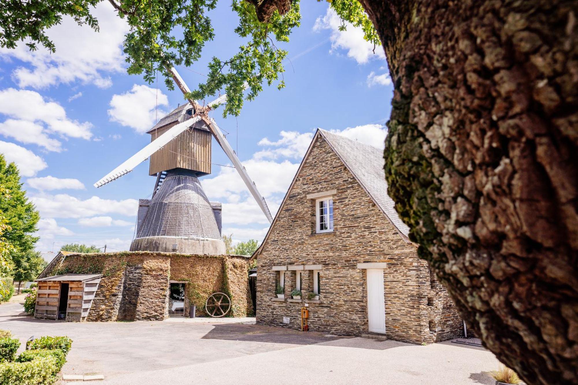 Отель Logis Domaine Du Moulin Cavier Аврилле Экстерьер фото